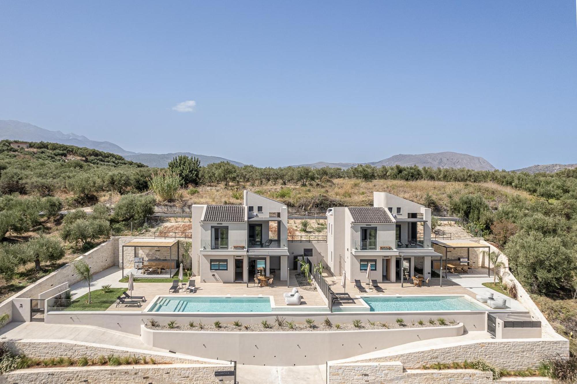 Melanthia Villas Tsivaras ภายนอก รูปภาพ