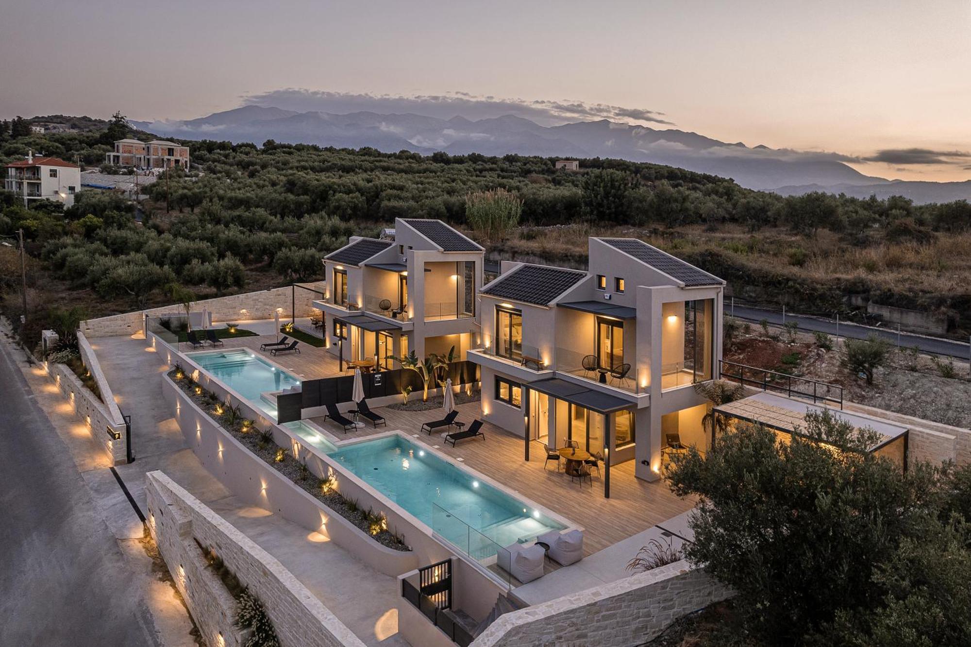Melanthia Villas Tsivaras ภายนอก รูปภาพ