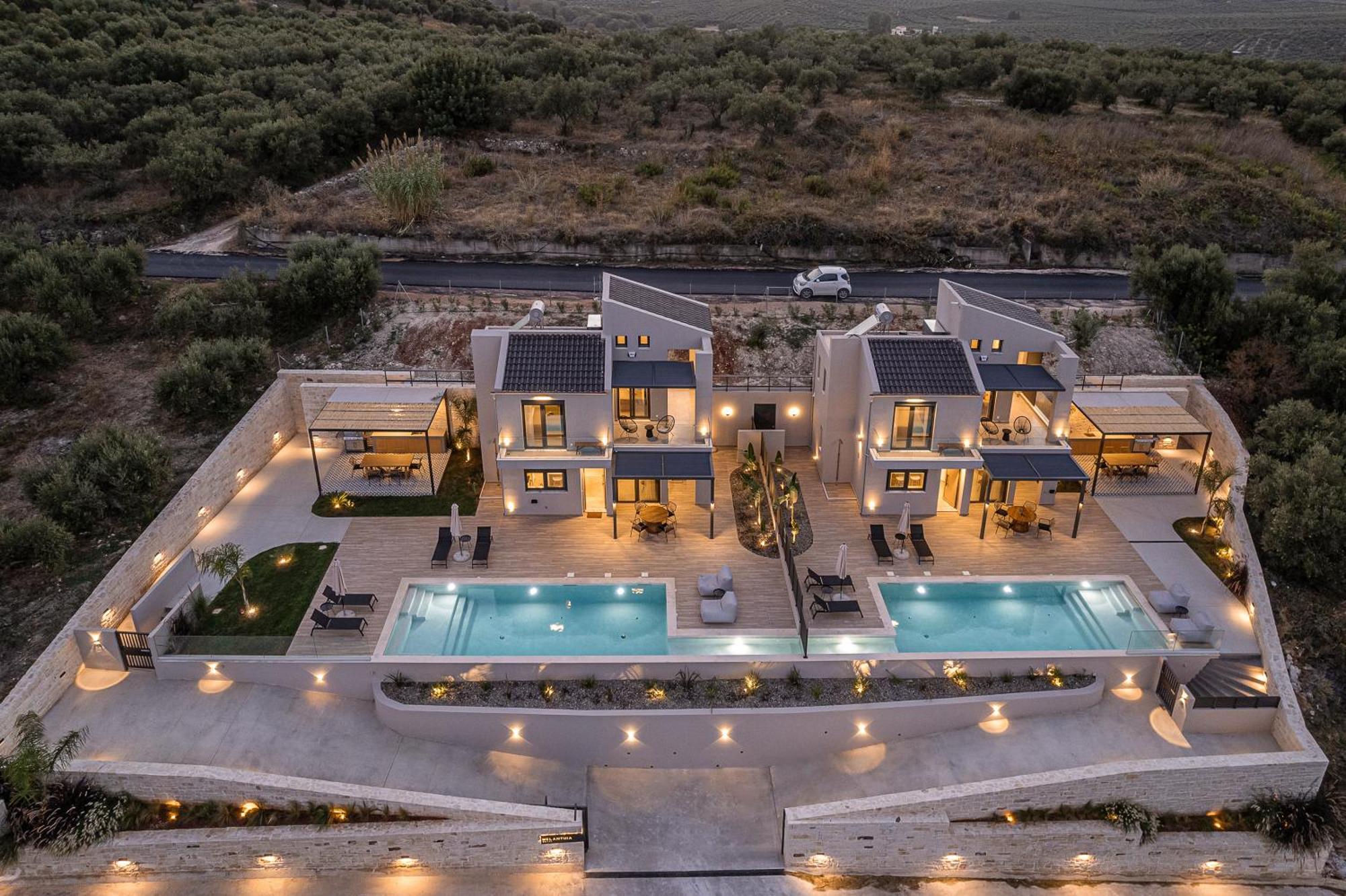 Melanthia Villas Tsivaras ภายนอก รูปภาพ