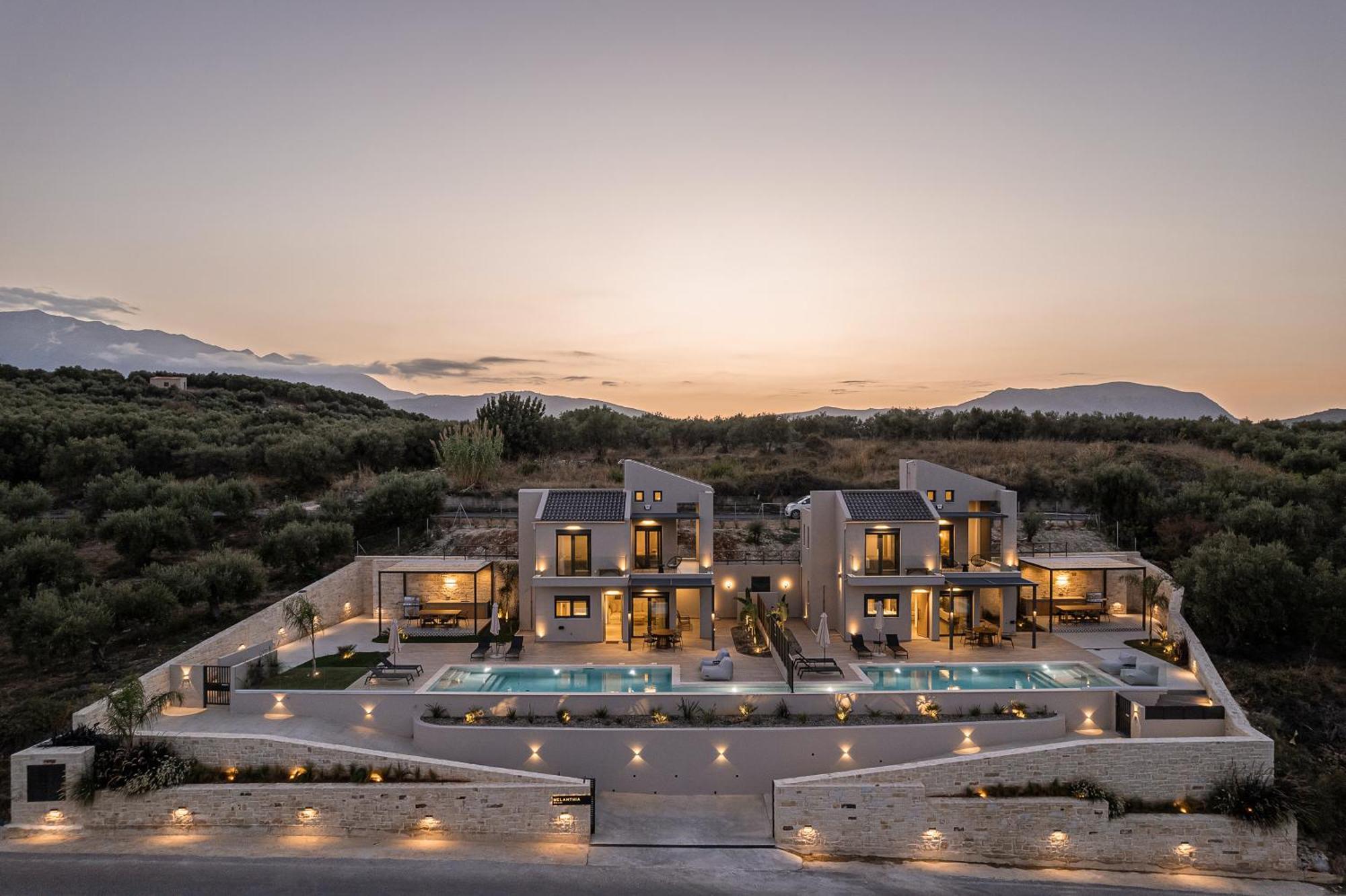 Melanthia Villas Tsivaras ภายนอก รูปภาพ
